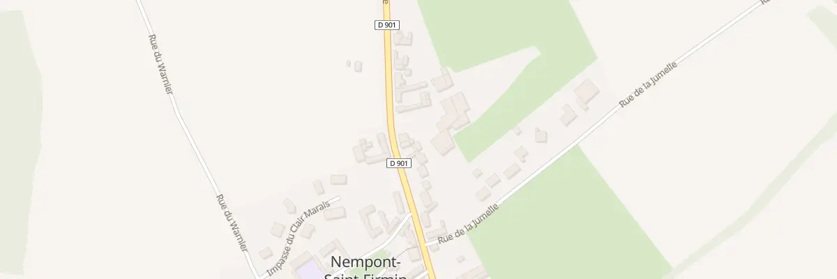 Plan du 17 Rte Nationale à Nempont-Saint-Firmin