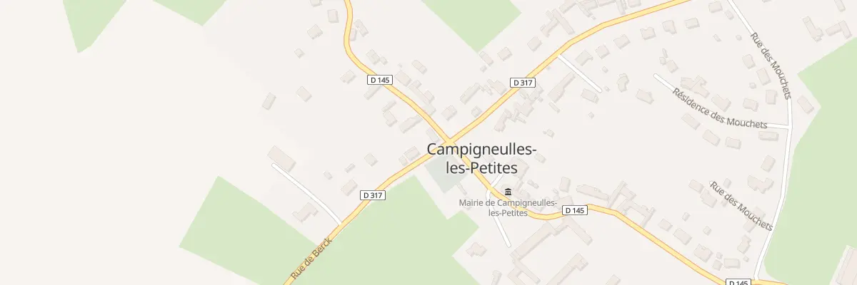 Plan du 1 Rue de Sorrus à Campigneulles-les-Petites