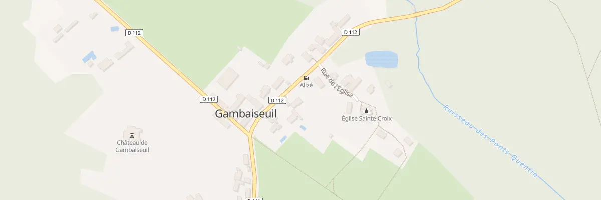 Plan du 6 Rte de Montfort l’Amaury à Gambaiseuil