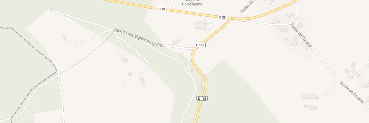 Plan du 5164 Vigne de Livin à Marcillac-la-Croze