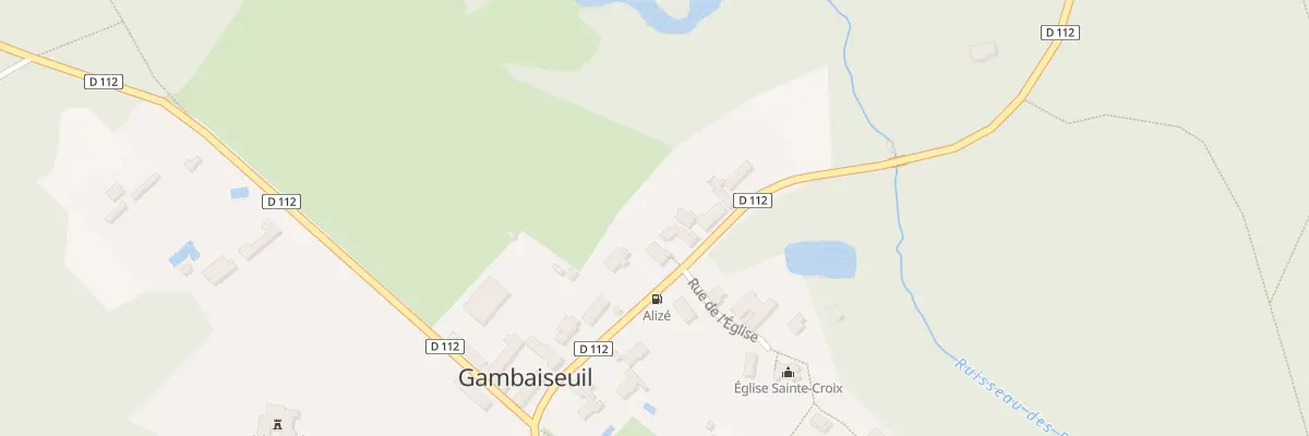 Plan du 11 Rte de Montfort l’Amaury à Gambaiseuil