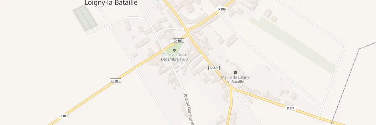 Plan du 22 Rue du Gen de Sonis à Loigny-la-Bataille