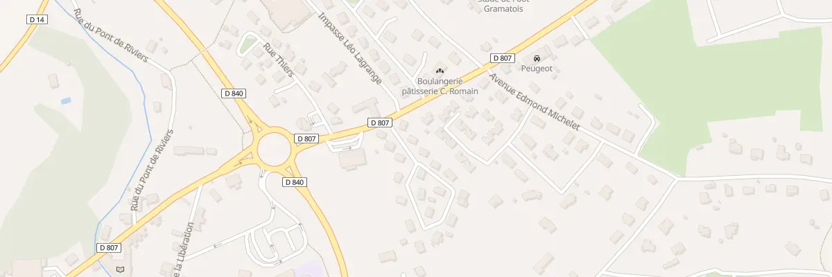 Plan du 45B Rue Montaigne à Gramat