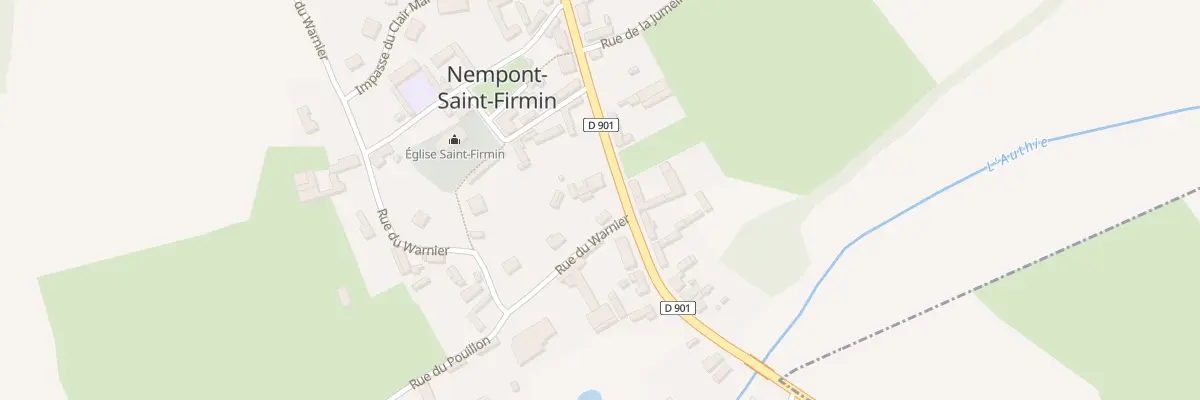 Plan du 32 Rte Nationale à Nempont-Saint-Firmin