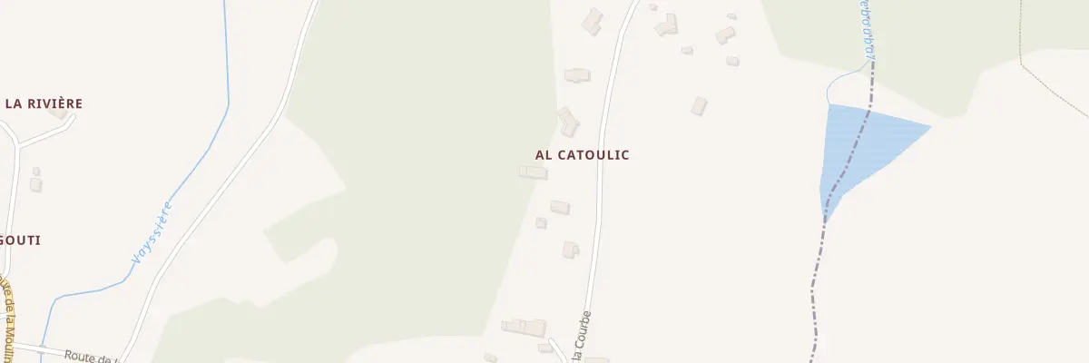 Plan du 5095 Al Catoulic à Lugan
