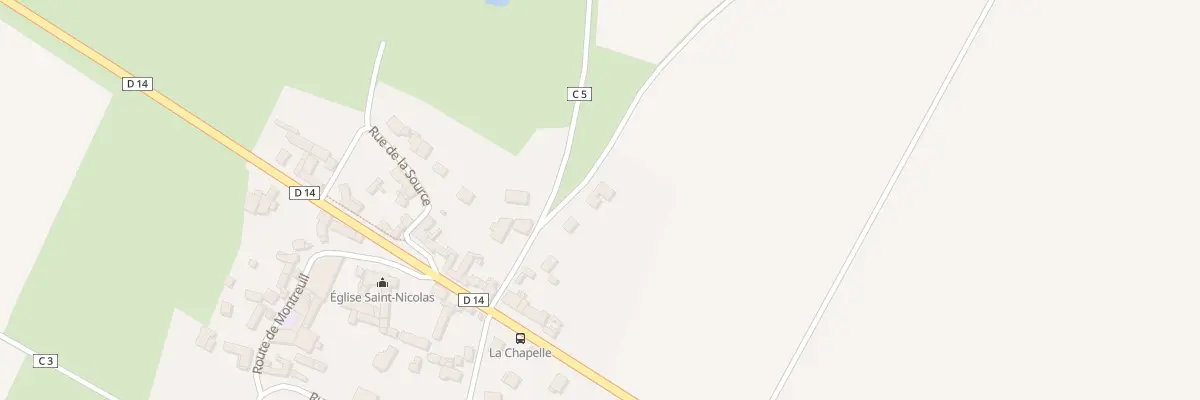 Plan du 4 Rue de Chaudry à La Chapelle-en-Vexin
