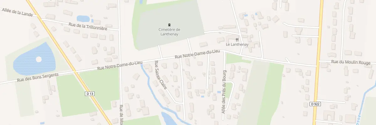 Plan du 26 Rue Notre-Dame-du-Lieu à Romorantin-Lanthenay