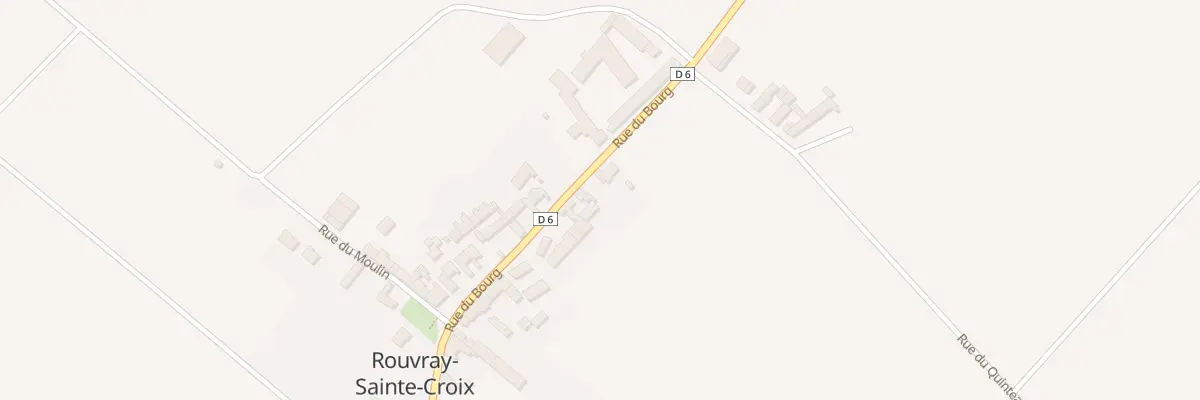 Plan du 340 Rue du Bourg à Rouvray-Sainte-Croix