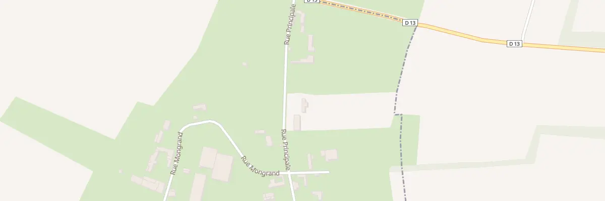 Plan du 7 Rue Principale Onicourt à Grébault-Mesnil