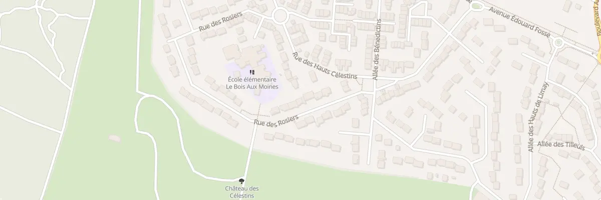 Plan du 10 Rue des Rosiers à Limay
