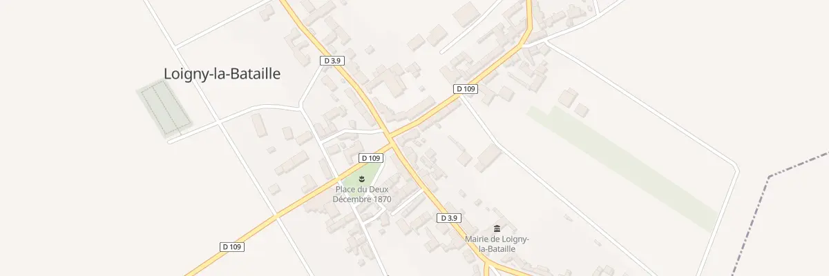 Plan du 1 Rue de Chanzy à Loigny-la-Bataille