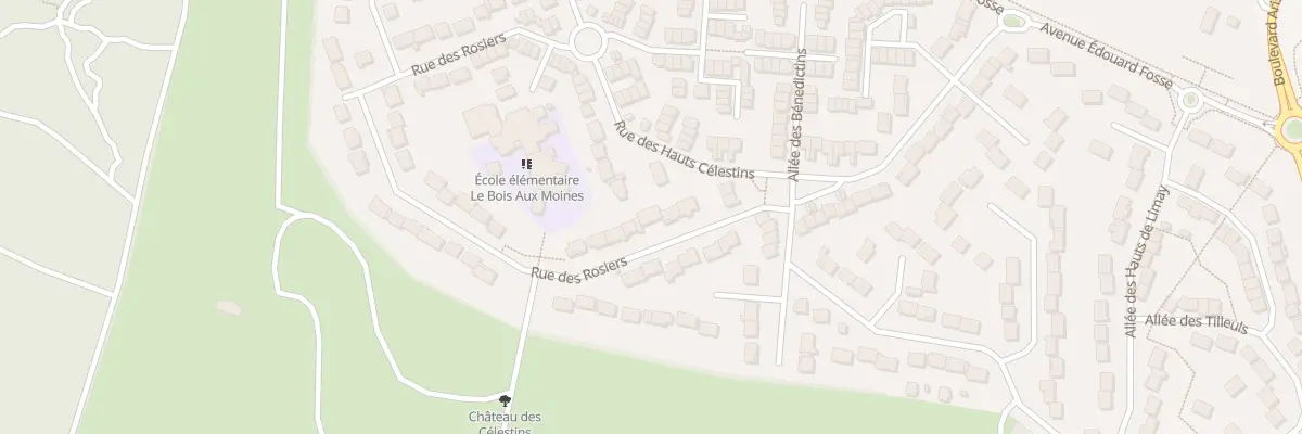Plan du 8 Rue des Rosiers à Limay