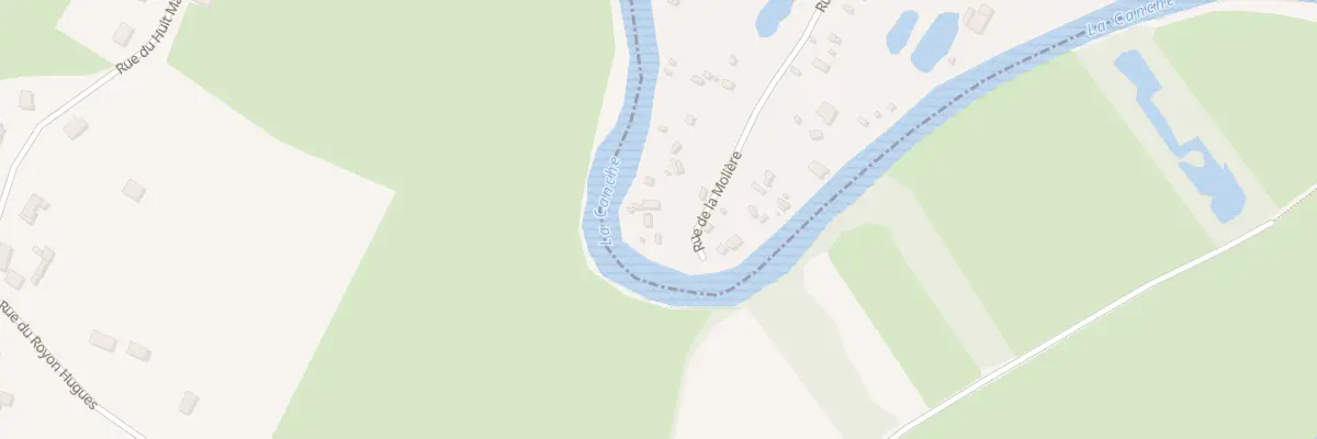 Plan du 14 Rue de la Moliére à Attin