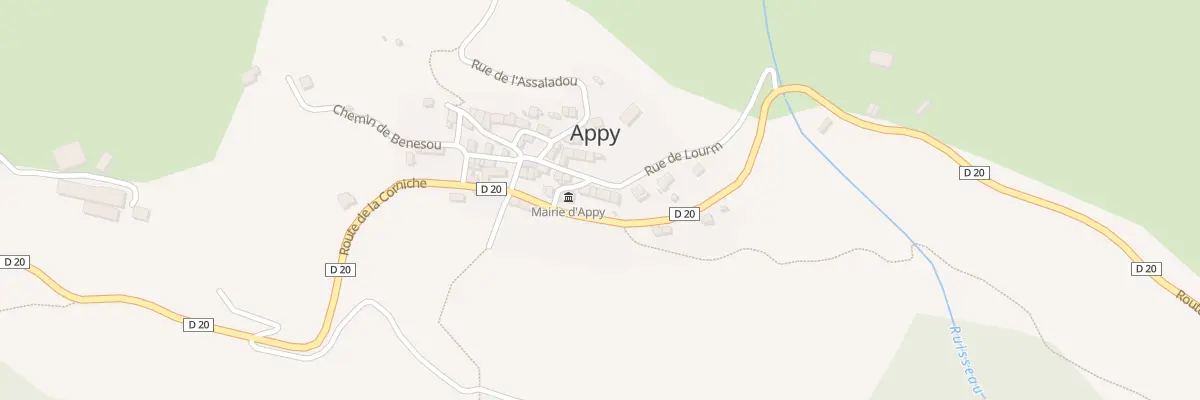 Plan du 11 Le Village à Appy