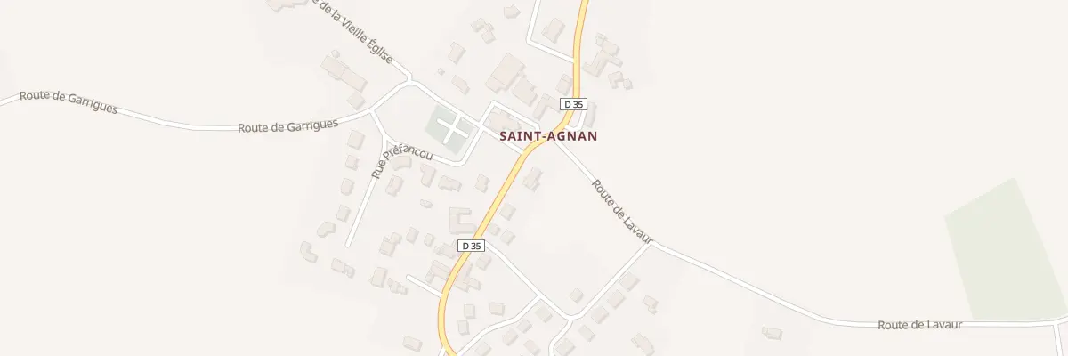 Plan du 1 Rue du Vieil Amandier à Saint-Agnan