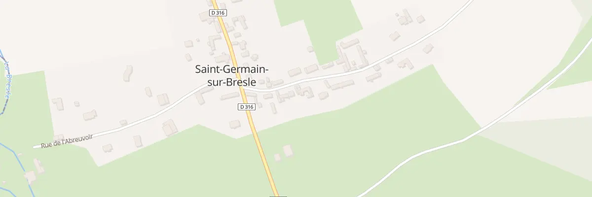 Plan du 5016 Rue de Beaucamps à Saint-Germain-sur-Bresle