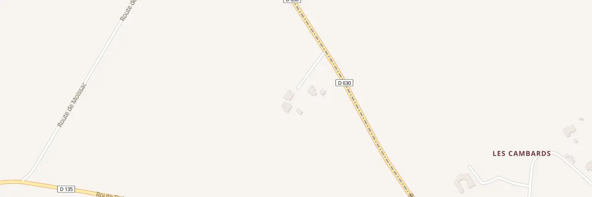Plan du 5071 En Brousset à Lugan