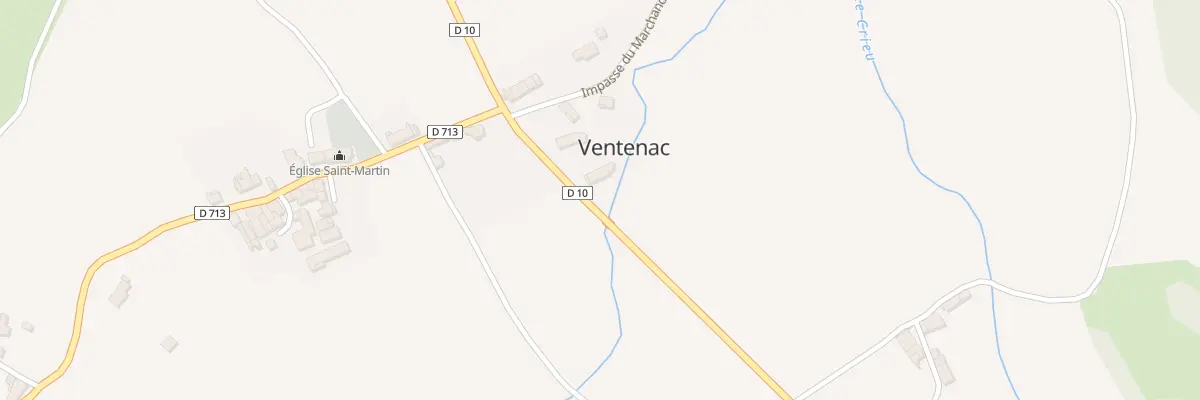 Plan du 121 Le Moulin à Ventenac
