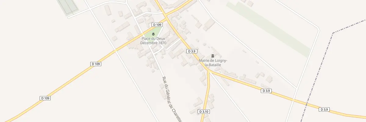Plan du 14 Rue du Gen de Sonis à Loigny-la-Bataille