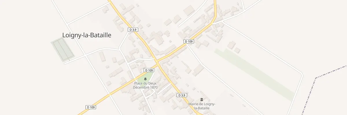 Plan du 3 Rue de Chanzy à Loigny-la-Bataille