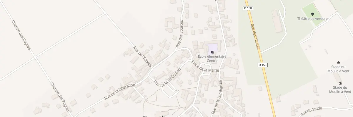 Plan du 8 Rue de la Libération à Guerville