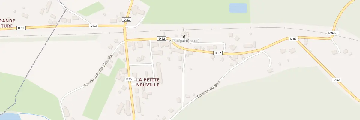 Plan du 78 Rue de la Gare à Montaigut-le-Blanc