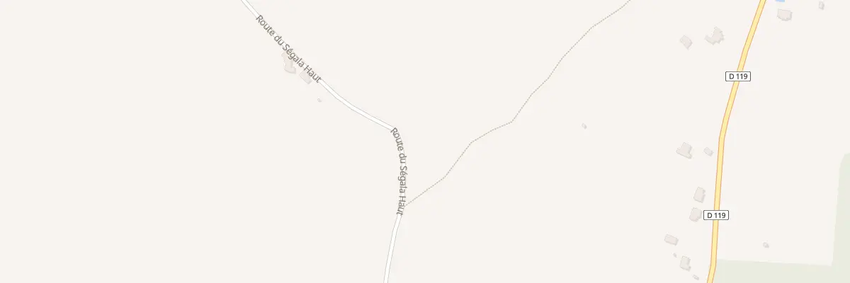 Plan du 450 Rte du Ségala Haut à Bétaille