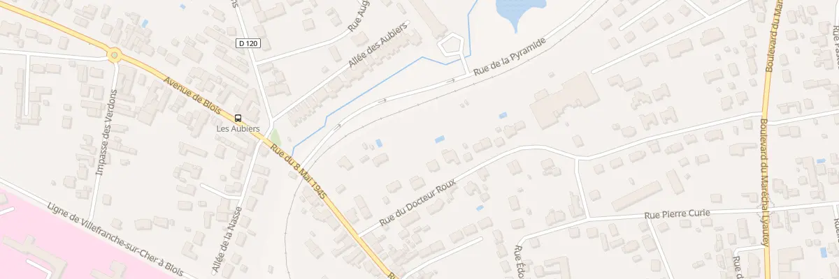 Plan du 38 Rue du Docteur Roux à Romorantin-Lanthenay