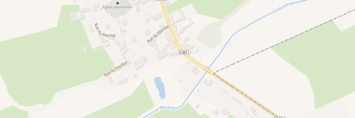 Plan du 36 Rte Nationale à Nempont-Saint-Firmin