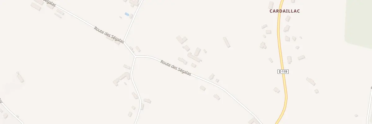 Plan du 5364 Segala à Bétaille
