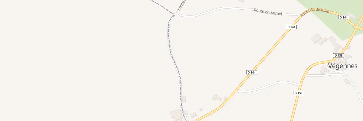 Plan du 5115 Les Champs Goudaux à Végennes