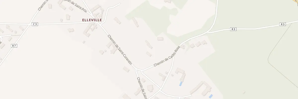 Plan du 1 Che de Cadet Rose à Saint-Martin-des-Champs