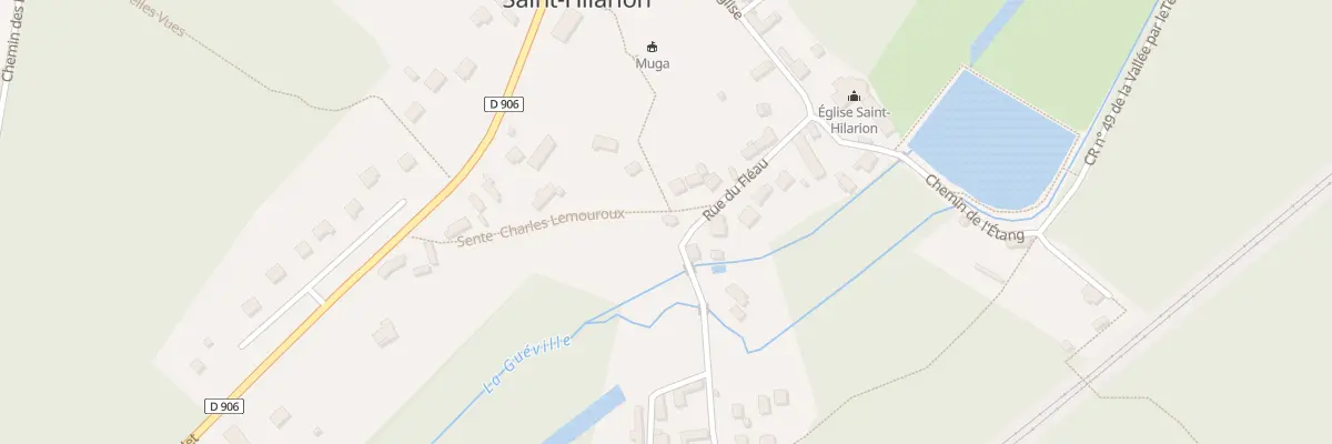 Plan du 14 Rue du Fleau à Saint-Hilarion