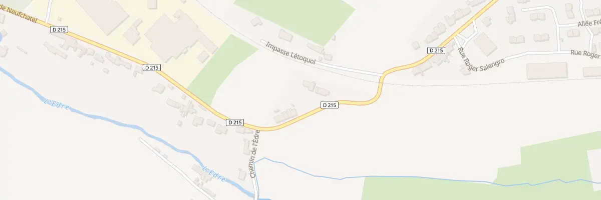 Plan du 1134 Rue de Neufchatel à Samer