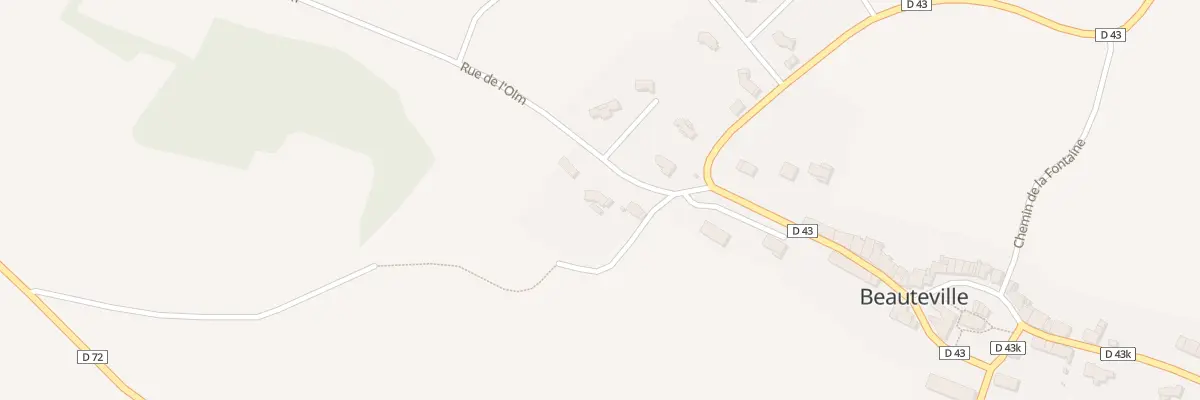 Plan du 302 L’Houm à Beauteville