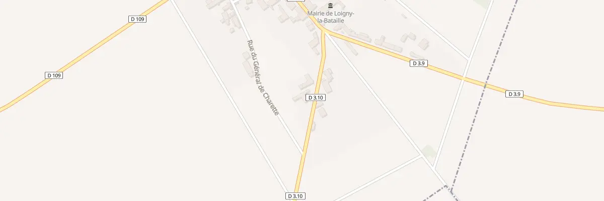 Plan du 9 Rue du Cdt de Troussures à Loigny-la-Bataille