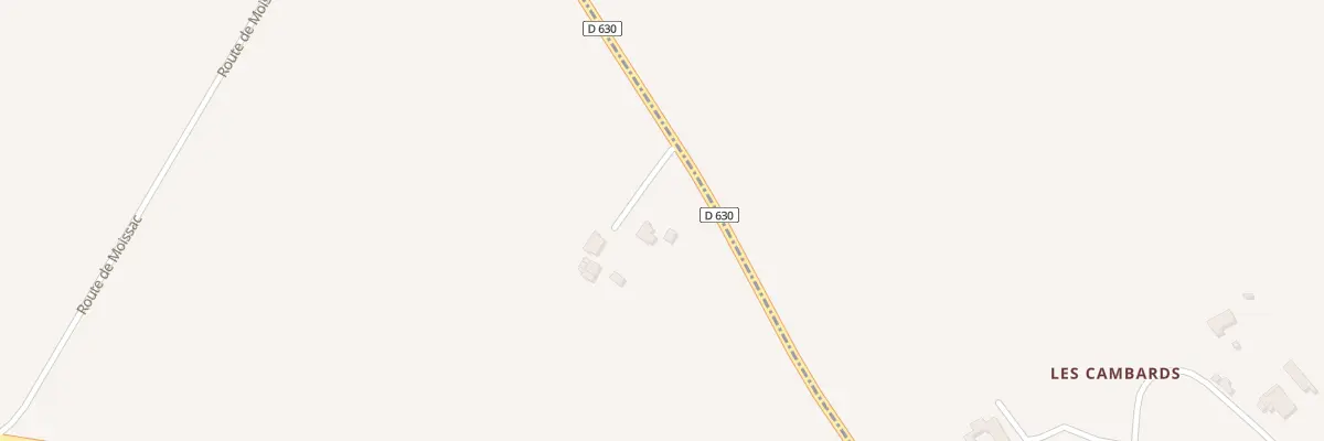 Plan du 5083 En Brousset à Lugan