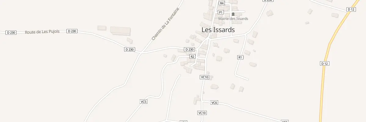 Plan du 1 Rue des Prés aux Issards