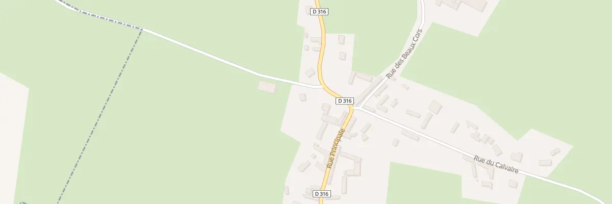 Plan du 15 Rue Principale à Bazancourt
