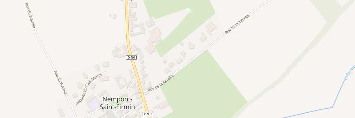 Plan du 7 Rue de la Jumelle à Nempont-Saint-Firmin