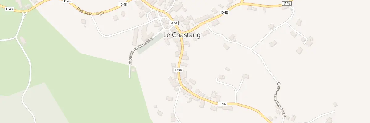 Plan du 5036 Le Bourg au Chastang