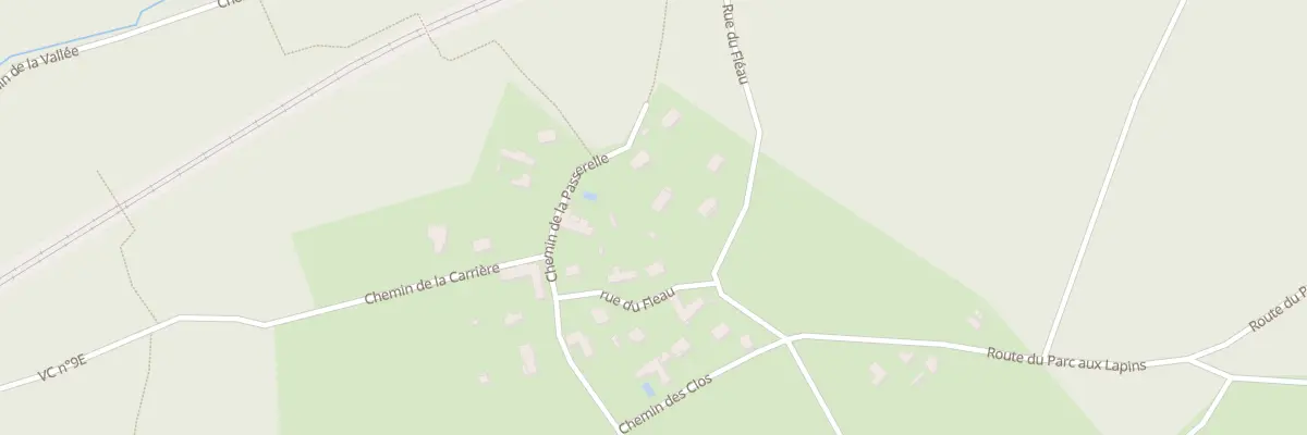 Plan du 42 Rue du Fleau à Saint-Hilarion
