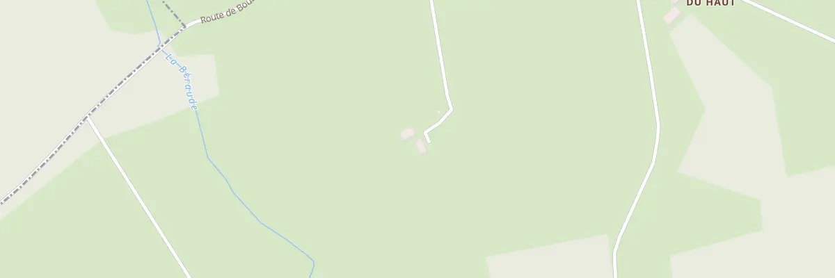 Plan du 71 Rte de Bouzogles à Bourganeuf
