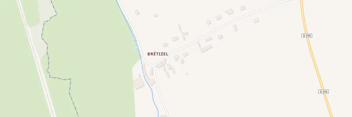 Plan du 5038 Bretizel à Saint-Germain-sur-Bresle