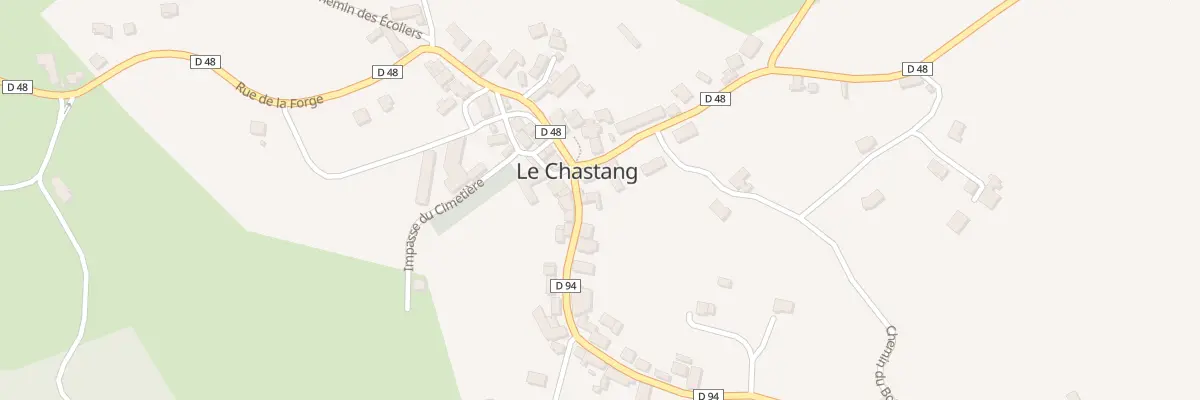 Plan du 5037 Le Bourg au Chastang