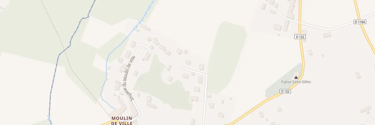 Plan du 8 Imp du Haut Parc à Levainville