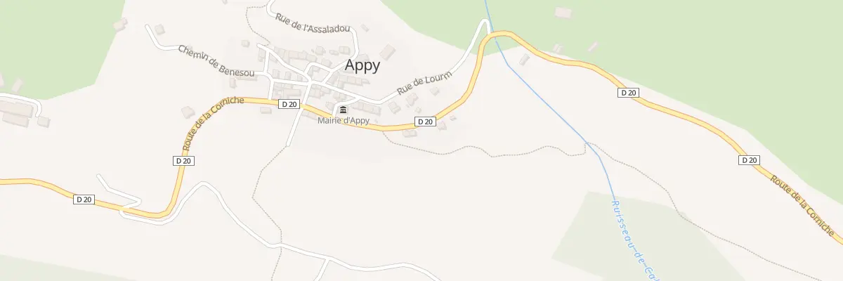 Plan du 28 Le Village à Appy