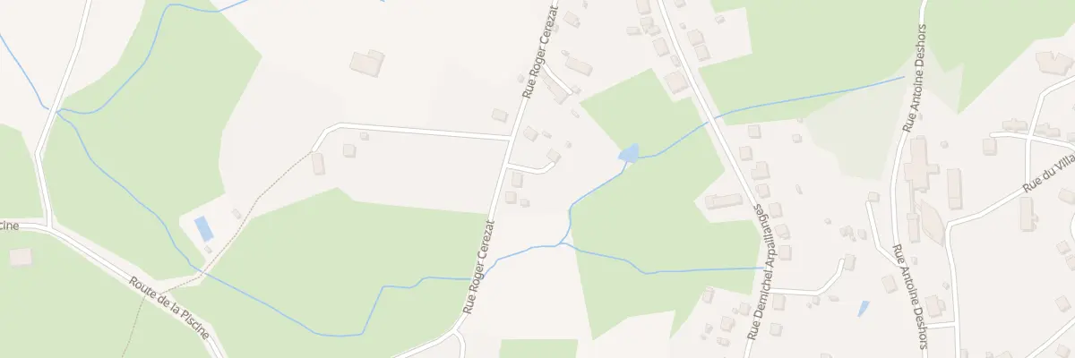 Plan du 4 Rue Roger Cerezat à Rilhac-Treignac