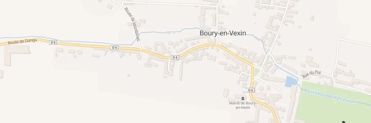 Plan du 22 Rue de Laval à Boury-en-Vexin