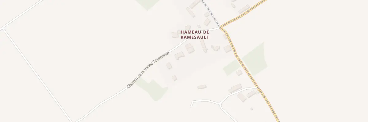 Plan du 1982 Le Ham de Rameseau à Hervelinghen